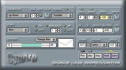 Snake-line-Arpeggiator